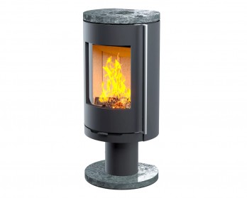 Печь-камин Астов R1 N в пироксените Печь-камин Астов R1 N в пироксените