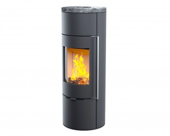 Печь-камин Астов R1 L в пироксените Печь-камин Астов R1 L в пироксените