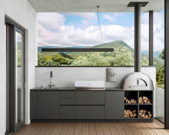 Кухня Astov BBQ № 4 (ширина 3300 мм) Кухня Astov BBQ № 4 (ширина 3300 мм)