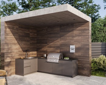 Кухня Astov BBQ № 9 (ширина 1820х2920 мм) Кухня Astov BBQ № 9 (ширина 1820х2920 мм)